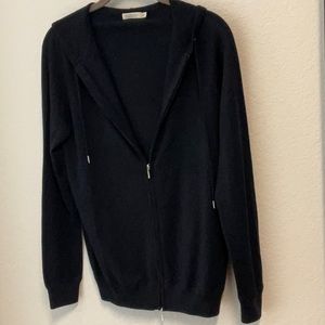 SuitSupply Men’s Merino Wool Hoodie, Size Small